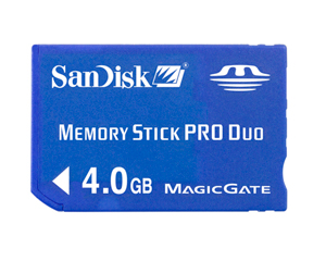 Atmias karte, Memory Stick (MS), 4GB